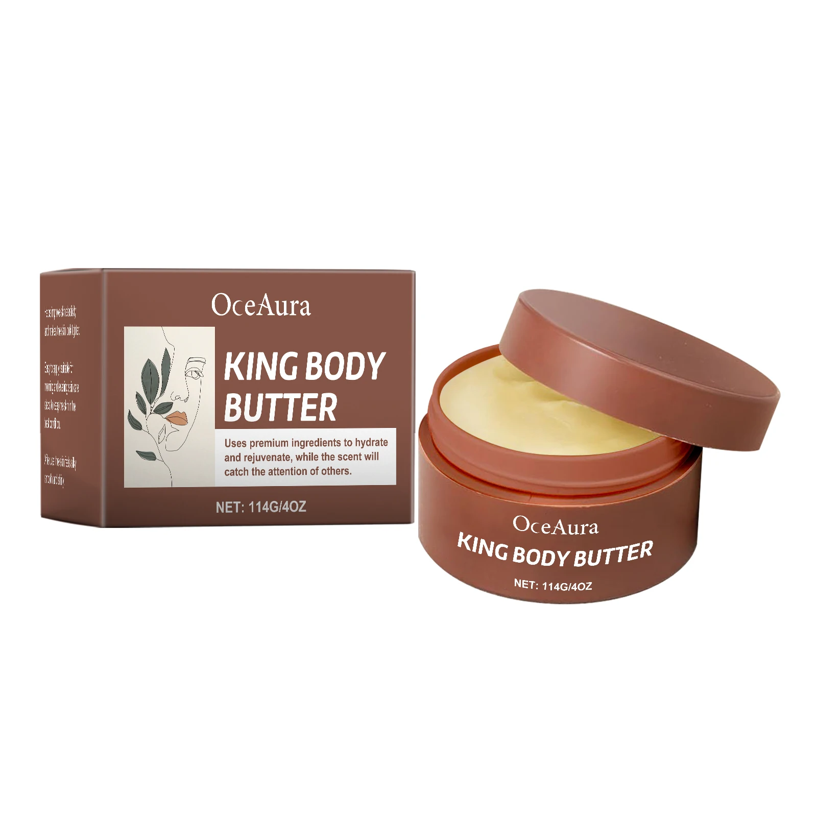 Shea Butter Moisturizing Cream: hydrating, moisturizing, for skin care, relieving dryness, and leaving skin soft and smooth.