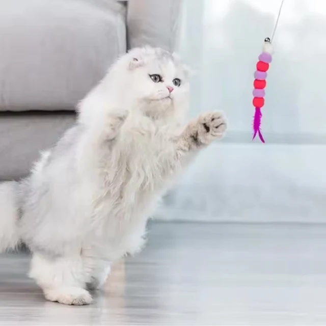 Feather Cat Teaser Rod 2