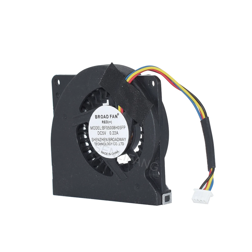 para Bf05008h05fp Grande Nova Cpu Refrigeração Dc5v 0.22a Quatro Linhas Ventilador Refrigerador do Computador - Imagem 3