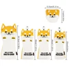 Golf Wood Head Cover for Driver Fairway Hybrid Cute Akita Golf Putter Cover PU Leather Waterproof Protector Golf Club Cover 2