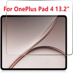 Premium 9H Tempered Glass Screen Protector - Anti - Fingerprint, Ultra - Clear Tablet Protective Film (OnePlus Pad 4 13.2)