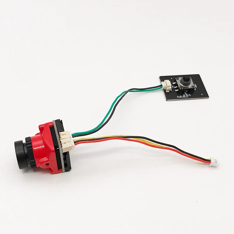 Sae00b766e7d44fe5b3de83048615972cW NEW Cmos 1/1.8 1800TVL Mini FPV Camera 2.1mm Lens Power 5V-40V PAL/NTSC With OSD Internal Adjustable For RC FPV Racing Drone