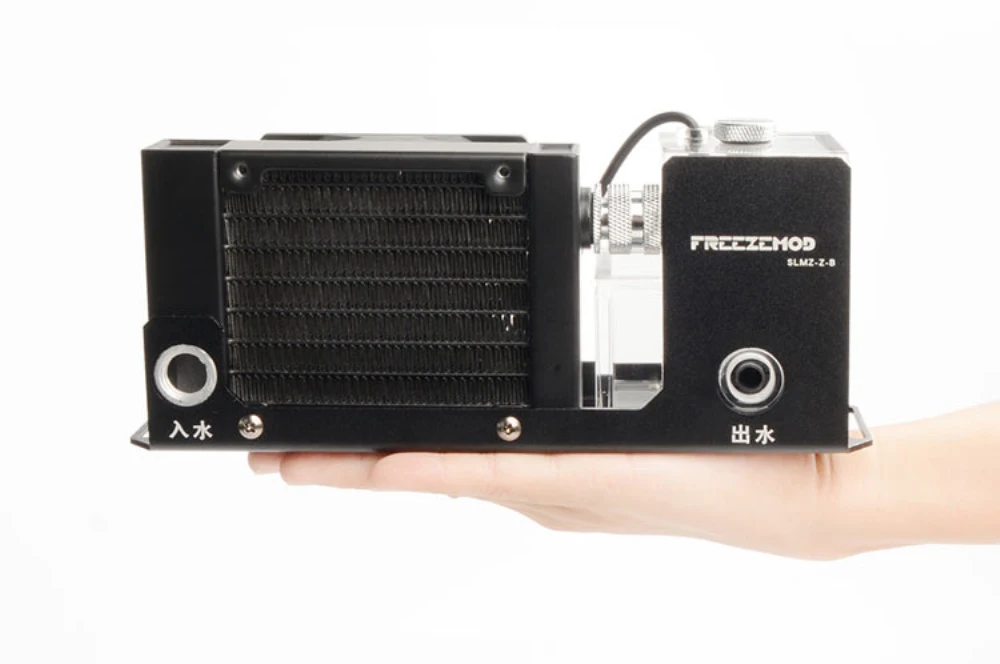 De Alumínio, Módulo AIO 2000RPM, Refrigeração De Água Desktop SLMZ-Z-B, 80mm