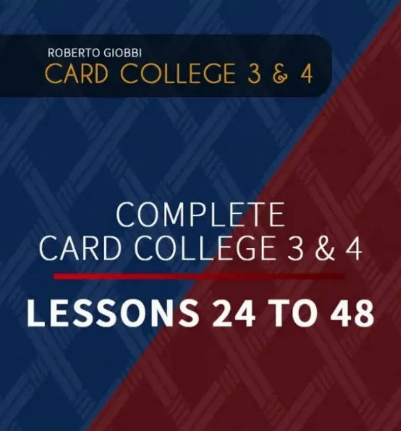 

The Complete Card College 3 & 4 от Роберто гиобби-фокусы