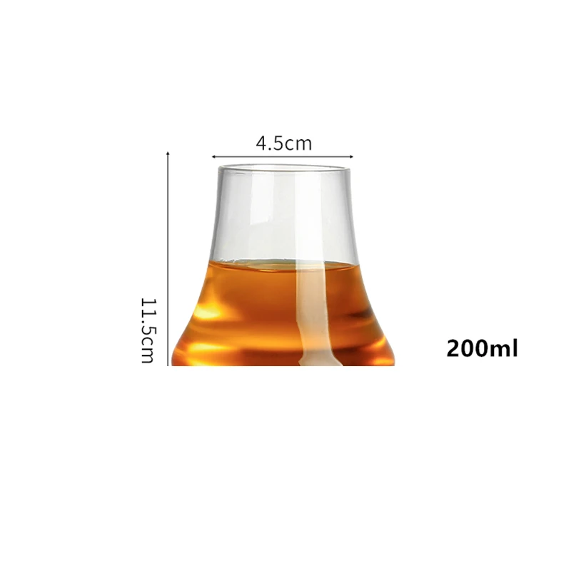 WhiskyTastingGlassTulipShapedCrystalSpecialBrandySnifters