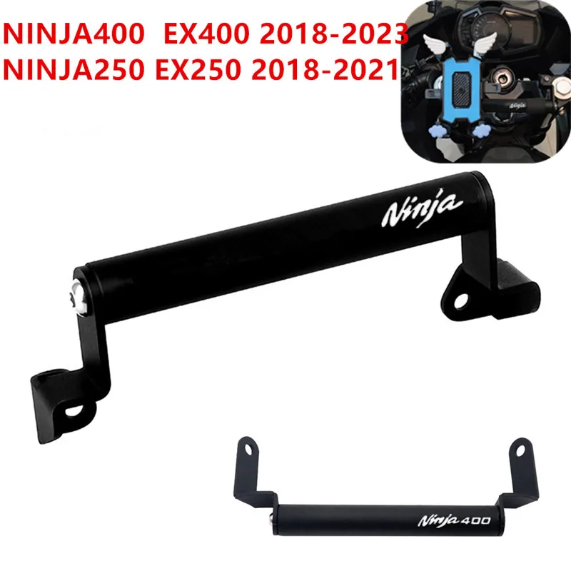 

Motorcycle Mobile Phone Holder Stand Support GPS Navigation Bracket For Kawasaki Ninja 400 250 EX400 250 2018-2023 2021 2022 23