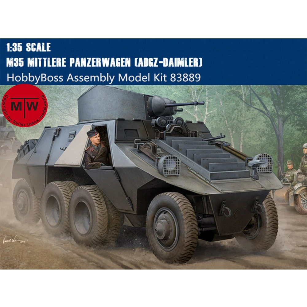 

Набор военных пластиковых моделей HobbyBoss, масштаб 83889, 1/35, M35