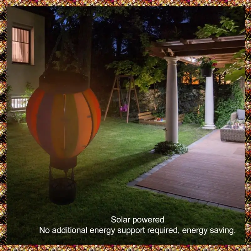 Art & Gift Lanterna Solare per Mongolfiera - Luci LED Sospese Ad