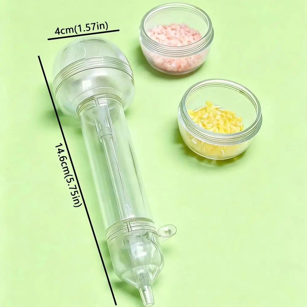 Clear Ergonomic Press-Type Bead Positioning Pen for 3D Pixel Puzzle Crafting