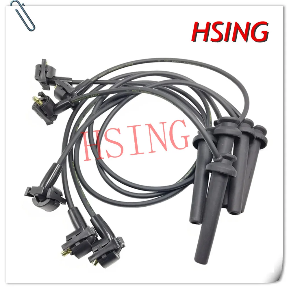 Ignition Cable Spark Plug Wire Set fits for Mazda MPV, Ford Contour, Mercury Cougar V6 2.5L Part No# GY02-18-140 GY0218140
