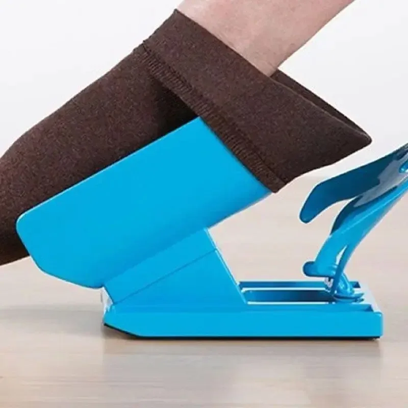 Injuries Supplies Elderly Helper Wearing Sock Aids Unique Cradle Design Portable Plastic System No bending Sock Aid