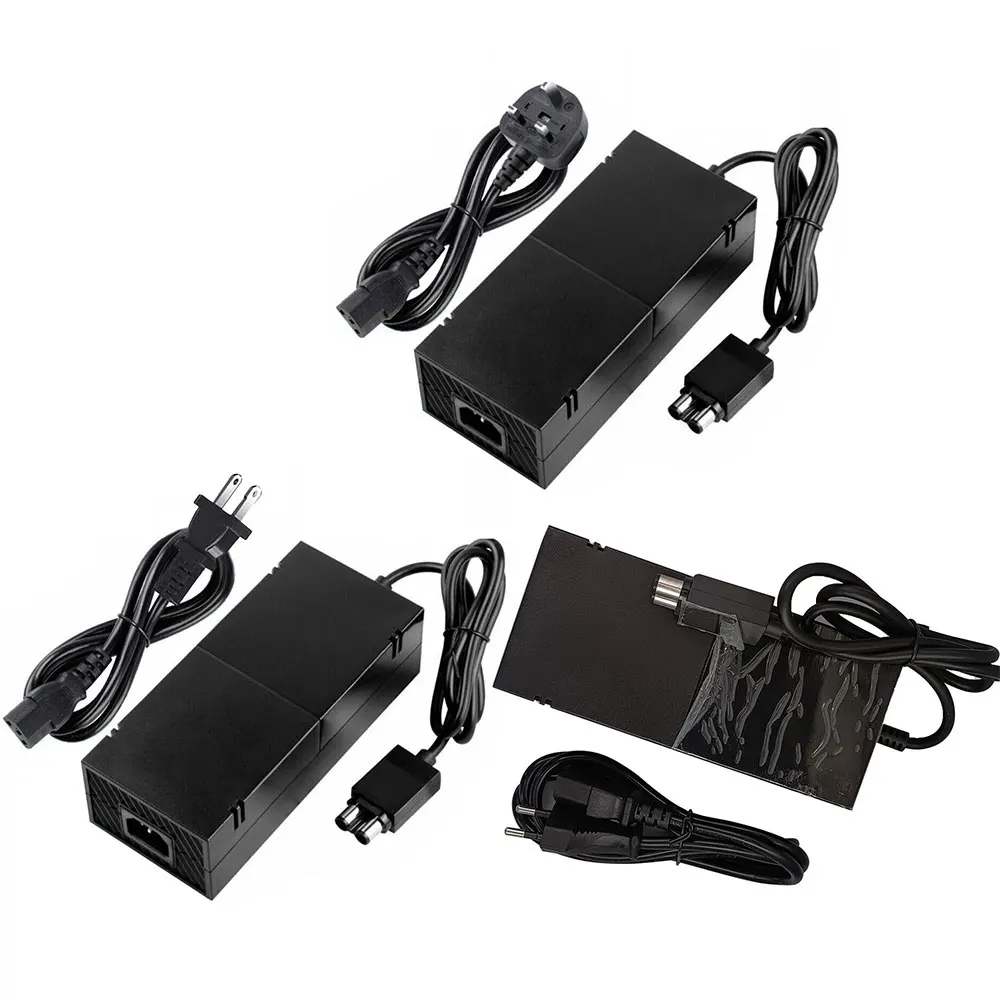 New Power Supply AC Adapter US/EU/UK Plug Adapter Power Charger For Xbox One Console AC Supply Brick Charger