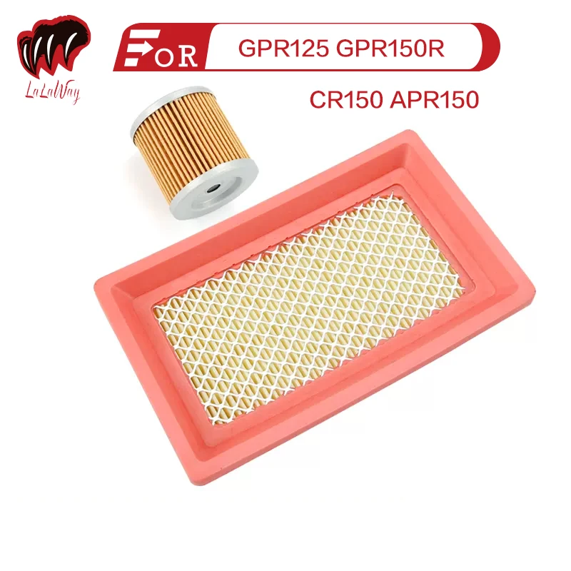 

For Puglia GPR125 GPR150R CR150 APR150 Motorcycle Air Filter Motor Bike Intake Cleaner