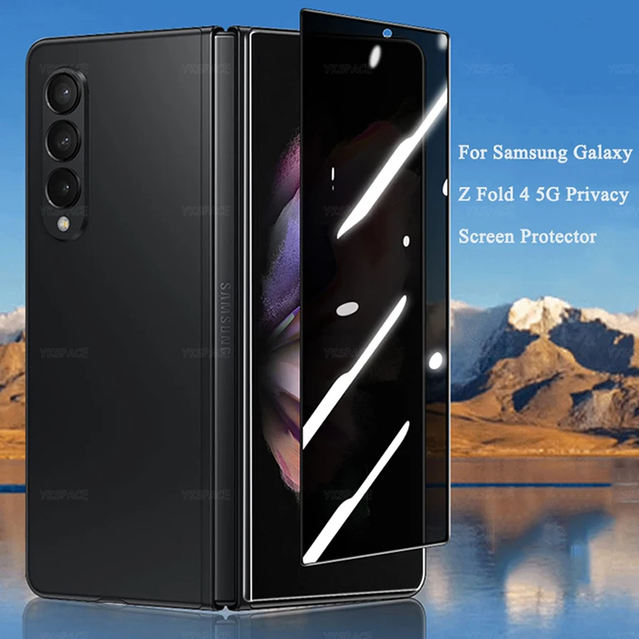 Dual Pack Anti-Spy Privacy Tempered Glass External Screen Protector