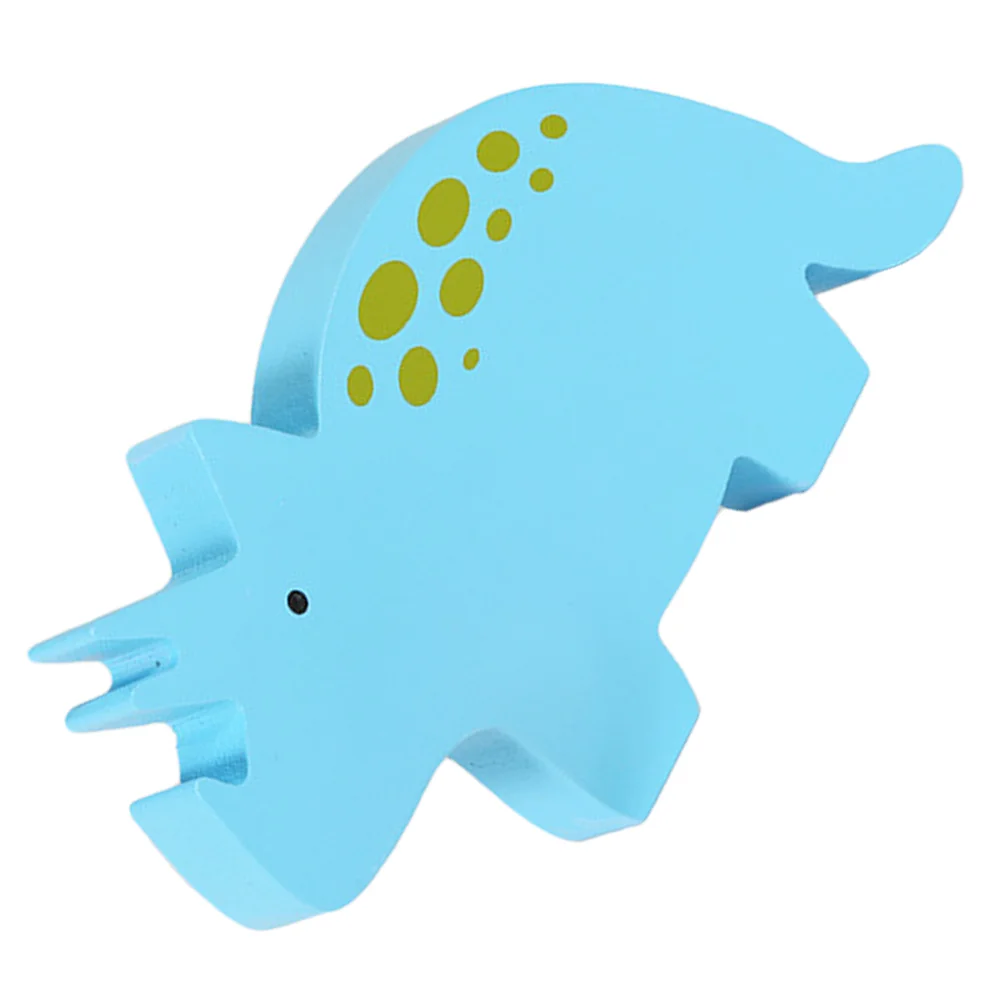 

Wooden Rhinoceros Ornament Wood Craft Rhinoceros Decor Desk Rhinoceros Ornament