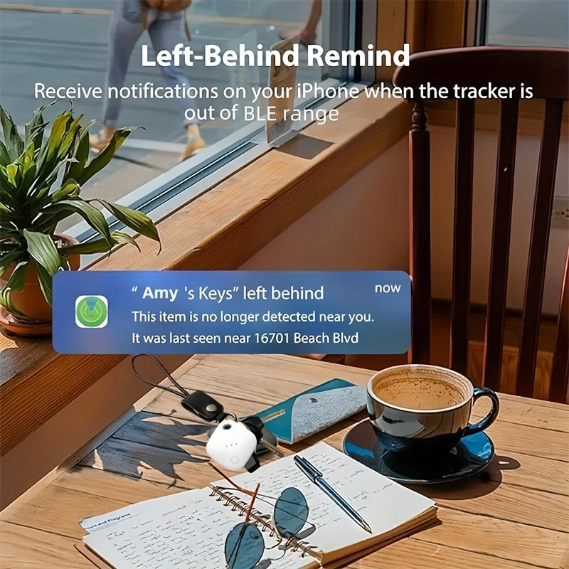 Air-Tag IP67 Waterproof Key Finder Smart Tag suitable for Apple Find My GPS Positioning anti-loss device for Pet keys bag