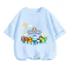 Fashionable Summertime Style! Octonauts Anime T-shirt for Boys and Girls Softly Simple Print Streetwear for Kids' Casually Look 1