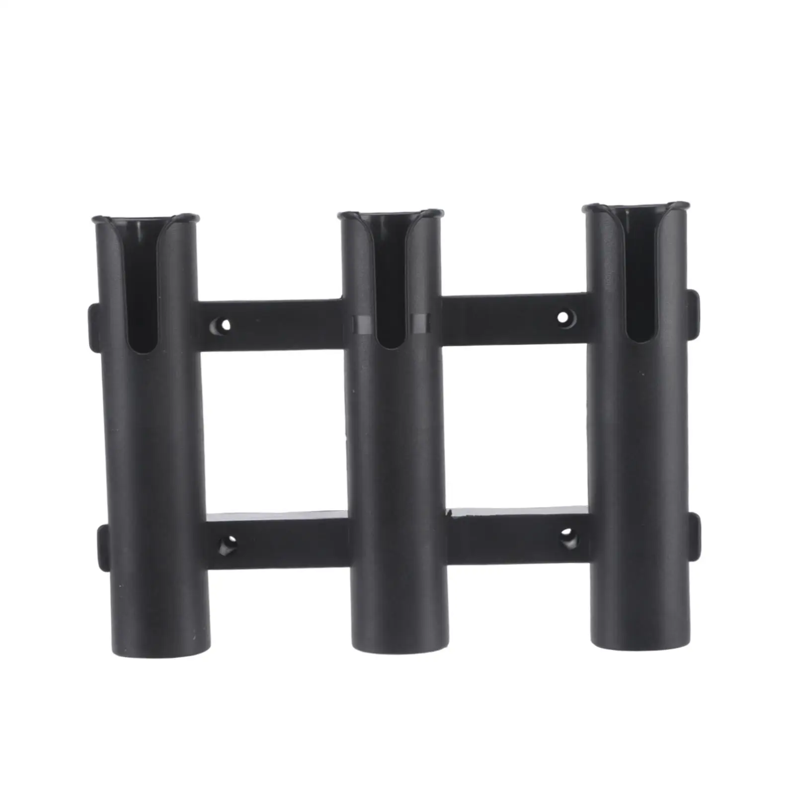 Plastic Boat Fishing 3Tube Link Rod Holder Rack Storage Rest Bracket Socket Tool