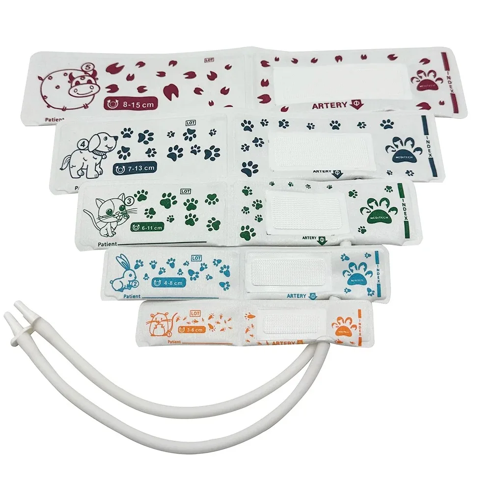 

Disposable Pet Cuff For Animal Blood Ppressure Measurement Cuff PVC Hose Measuring Blood Pressure of Mice Cats Dogs Sheep Cuff