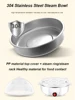 Household Multifunctional Anti Dry Burning Mini Egg Steamer Automatic Power-off Egg Cooker 【220V CN Plug】 5