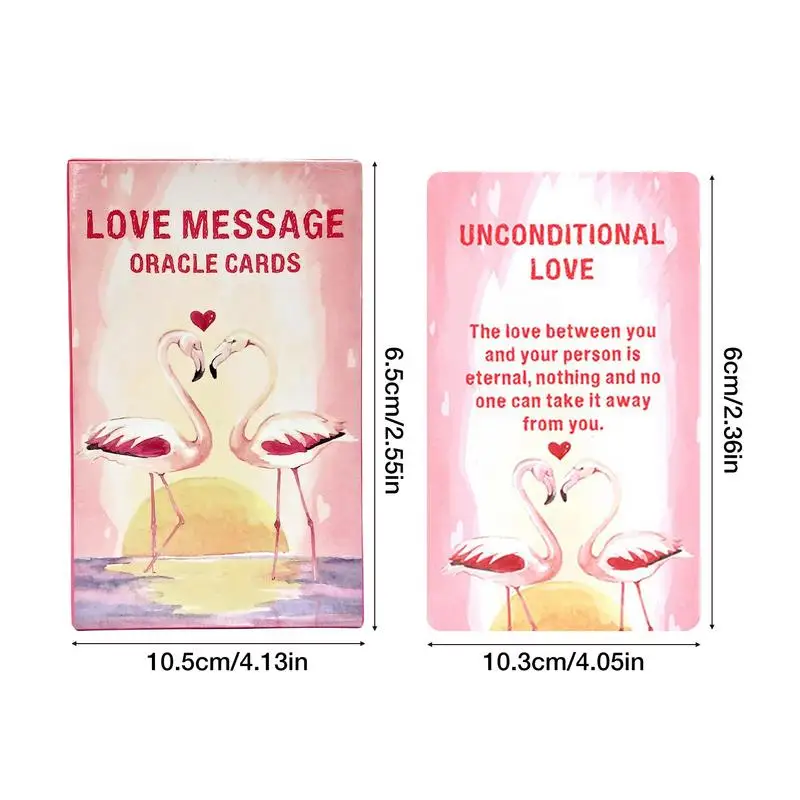 Love Messages Oracle Cards Tarot Board Game Oracle Card Tarot Divination Tools Oracle Card Family Friend Table Game Tarot Game 6