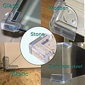 Silicone Table Corner Protector Table Corner Edge Protector Furniture Anti Collision Strip Door Anti Collision Protector Children Baby Safety Cover 10Pcs/20PCS