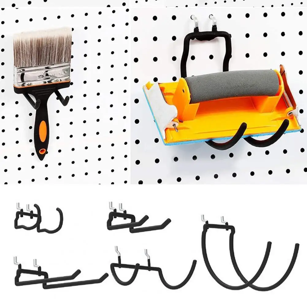 32mm Power Tool Holder Hole Plate Rack Strong Load-bearing Simple Installation Multi-Functional Wall Mounted Holder Hanger Rack