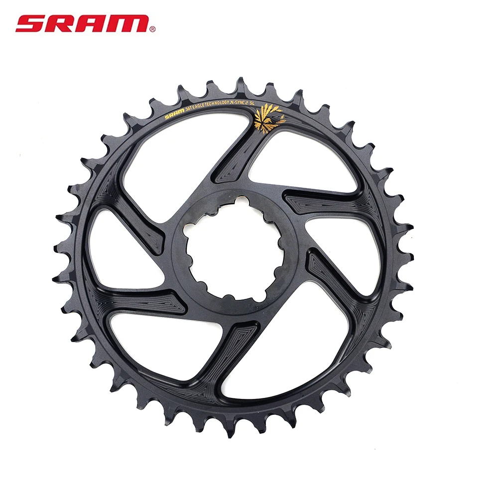 Singlespeed Kettenblatt Für Fahrrad - 38T, 6mm Offset - GXP Direct Mount Aluminium