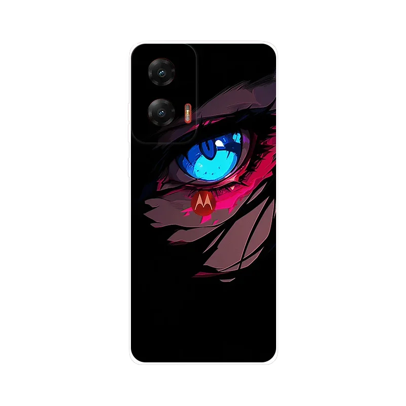 Soft Silicone Wolf and Marble Floral Phone Case Cover