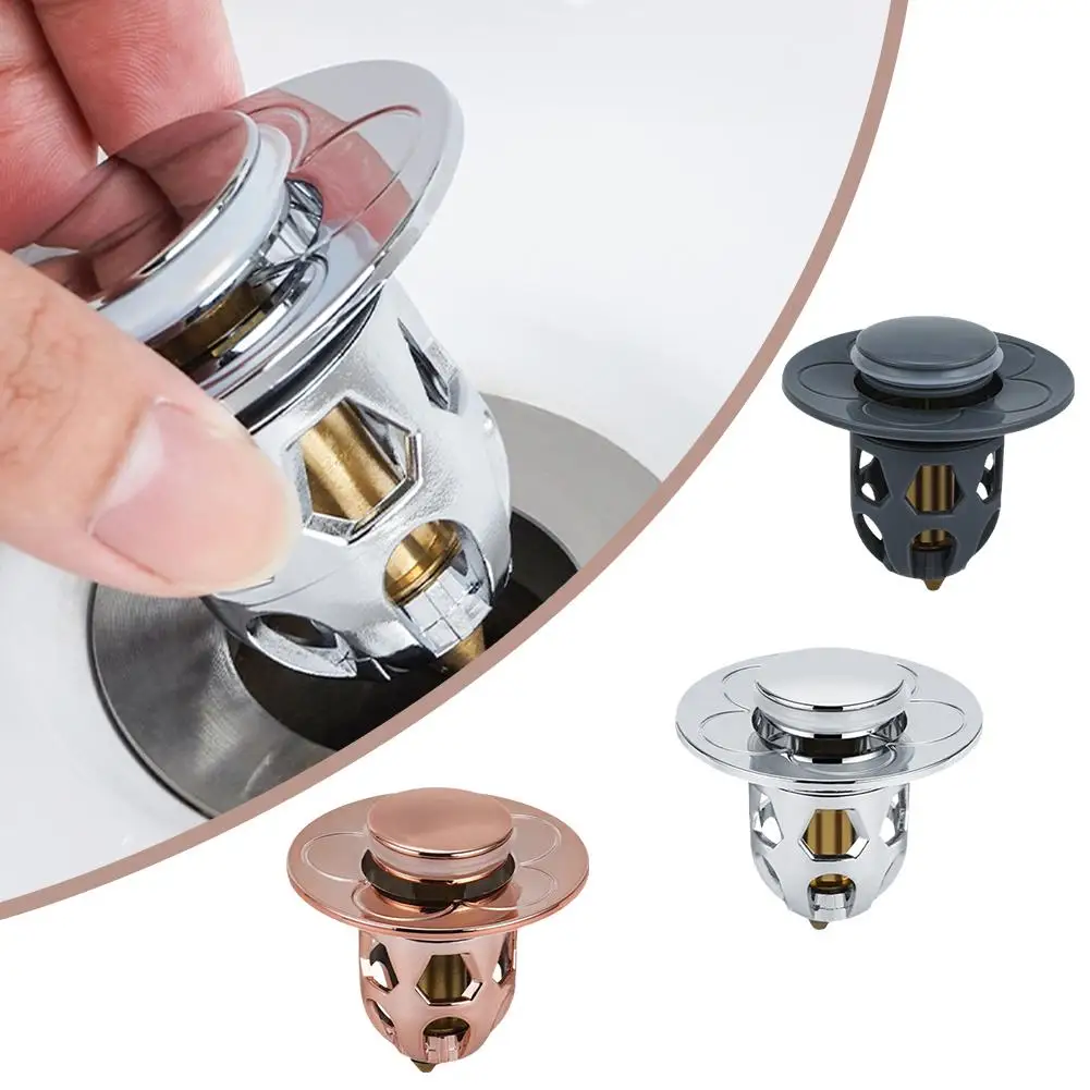 

Универсальный фильтр для сливной раковины D9U5, заглушка из нержавеющей стали с ситечком, уловитель для раковины, ванной комнаты