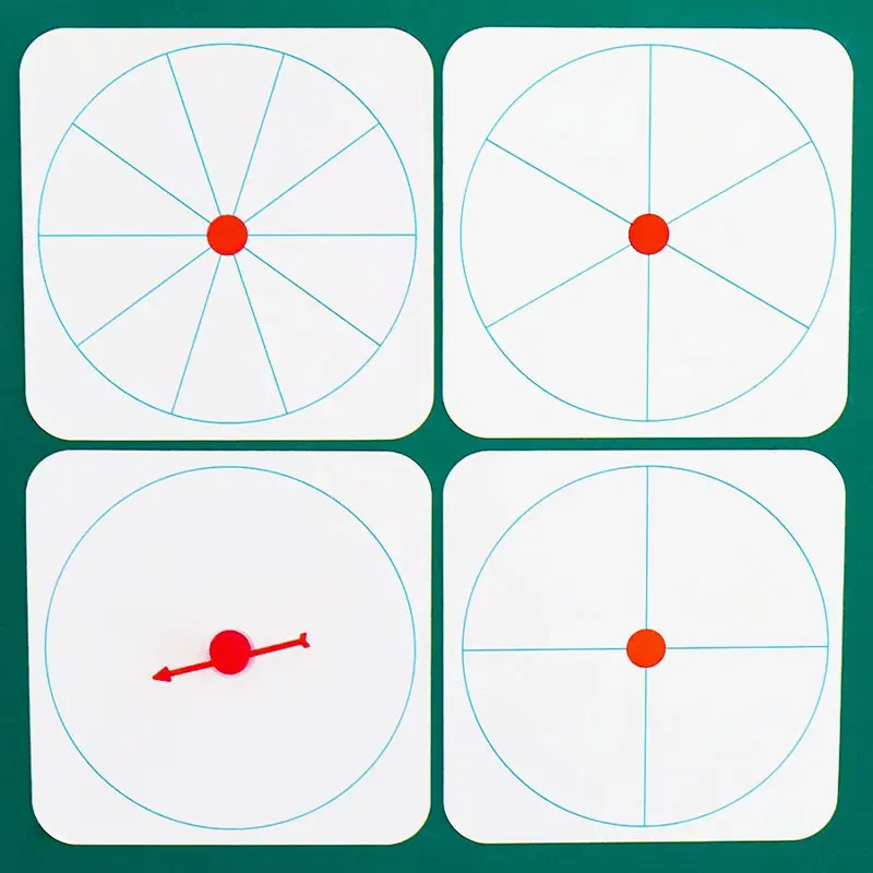 Lavagna Magnetica Girevole Cancellabile, con Puntatori a Ventosa, Giocattoli Interattivi, Giochi Educativi, Accessori per Disegni Casuali - immagine 2