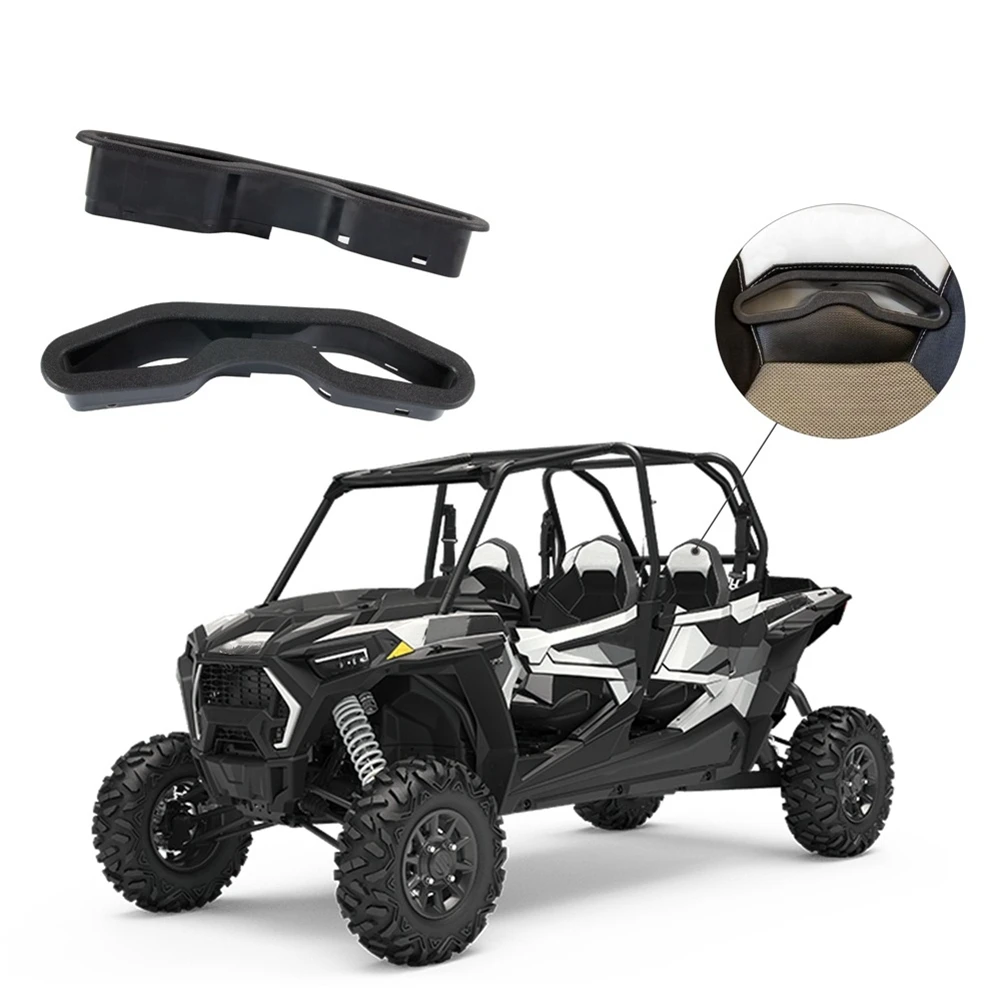 

2Pcs UTV Seat Harness Pass Through Bezel For Polaris RZR1000 Razor 1000 Perforated Frame