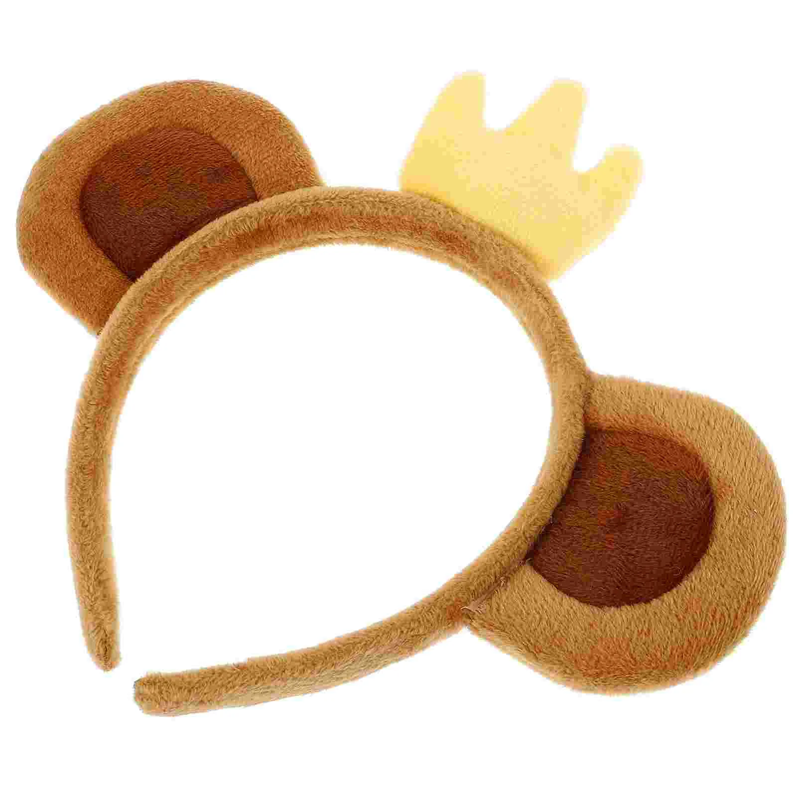 Crown Monkey Ears Headband Animal Ears Headband Adult Costume Girls Headbands Hair Accessories Women Headdress Cosplay Headwear