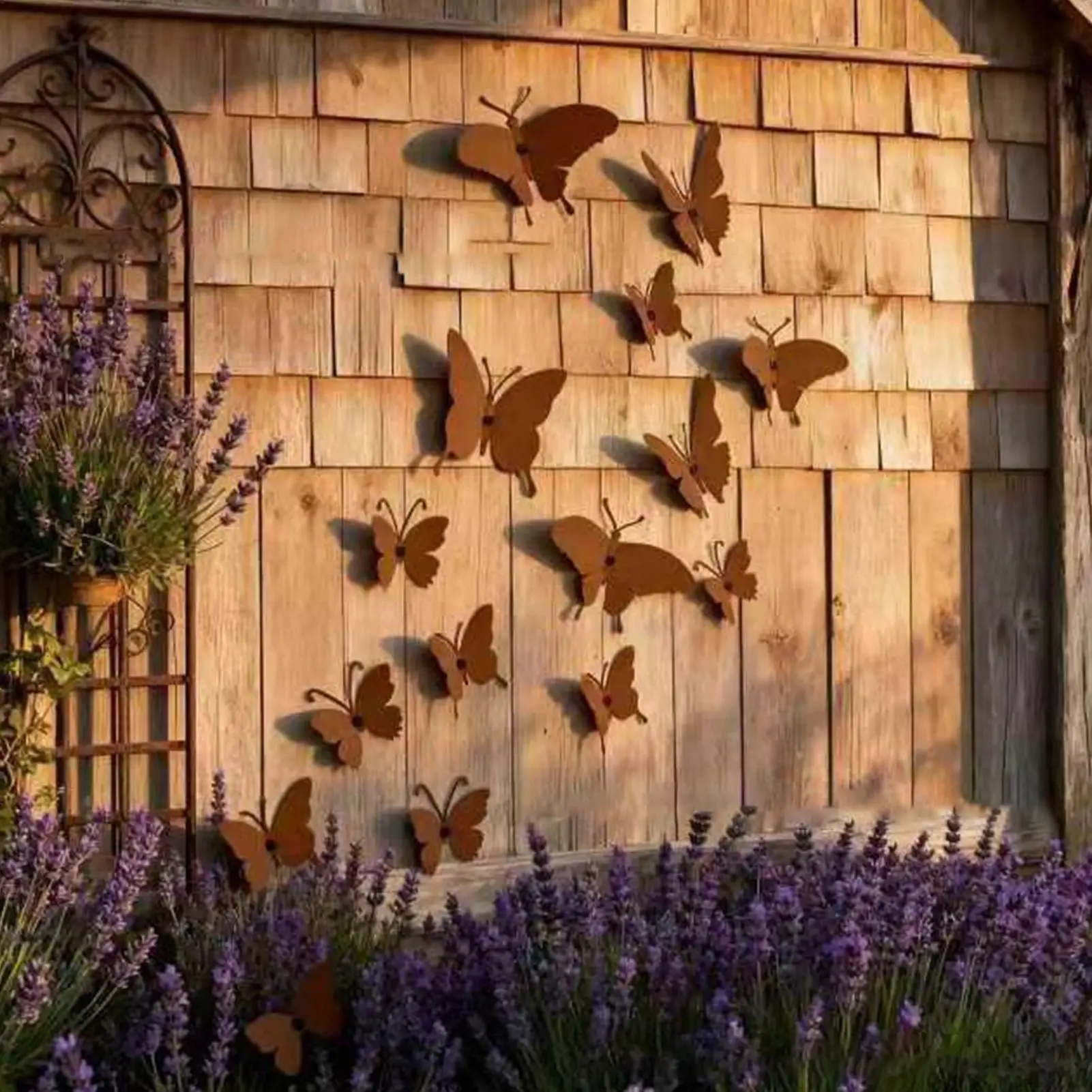 Metal Butterfly Wall Decor 8