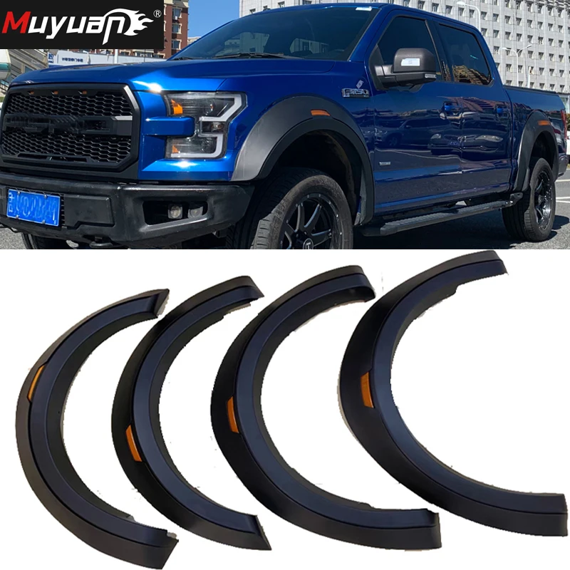 Fender Flare For 2015 2016 2017 Ford F150 Raptor SVT Style Plastic