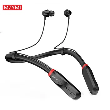 MZYMI Wireless Earphones 200 Hour Play Bluetooth Headphone Neckband 9D Stereo Sports Waterproof Earbuds For Android iOS 1