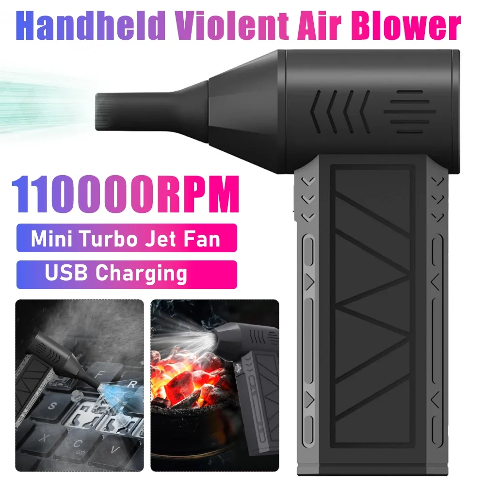 X64 PRO Mini Ventilateur Turbo Violent, Souffleur à Air comprimé Super Puissant JET, Ventilateur à Conduit de 64 Mm, Moteur sans Balais, Poussée 1,5 Kg/s, Vitesse du Vent 350 X64 PRO Mini Ventilateur Turbo Violent, Souffleur à Air comprimé Super Puissant JET, Ventilateur à Conduit de 64 Mm, Moteur sans Balais, Poussée 1,5 Kg/s, Vitesse du Vent 350