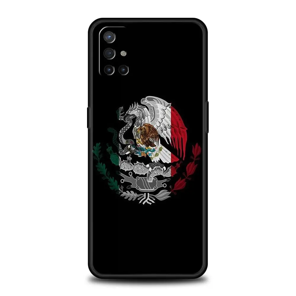 Mexican Flag Soft Black Phone Case Cover