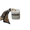 Diamonds Mini headphone bag pendant light luxury diamond-encrusted cylinder lipstick bag shiny  purse key ring accessories 5