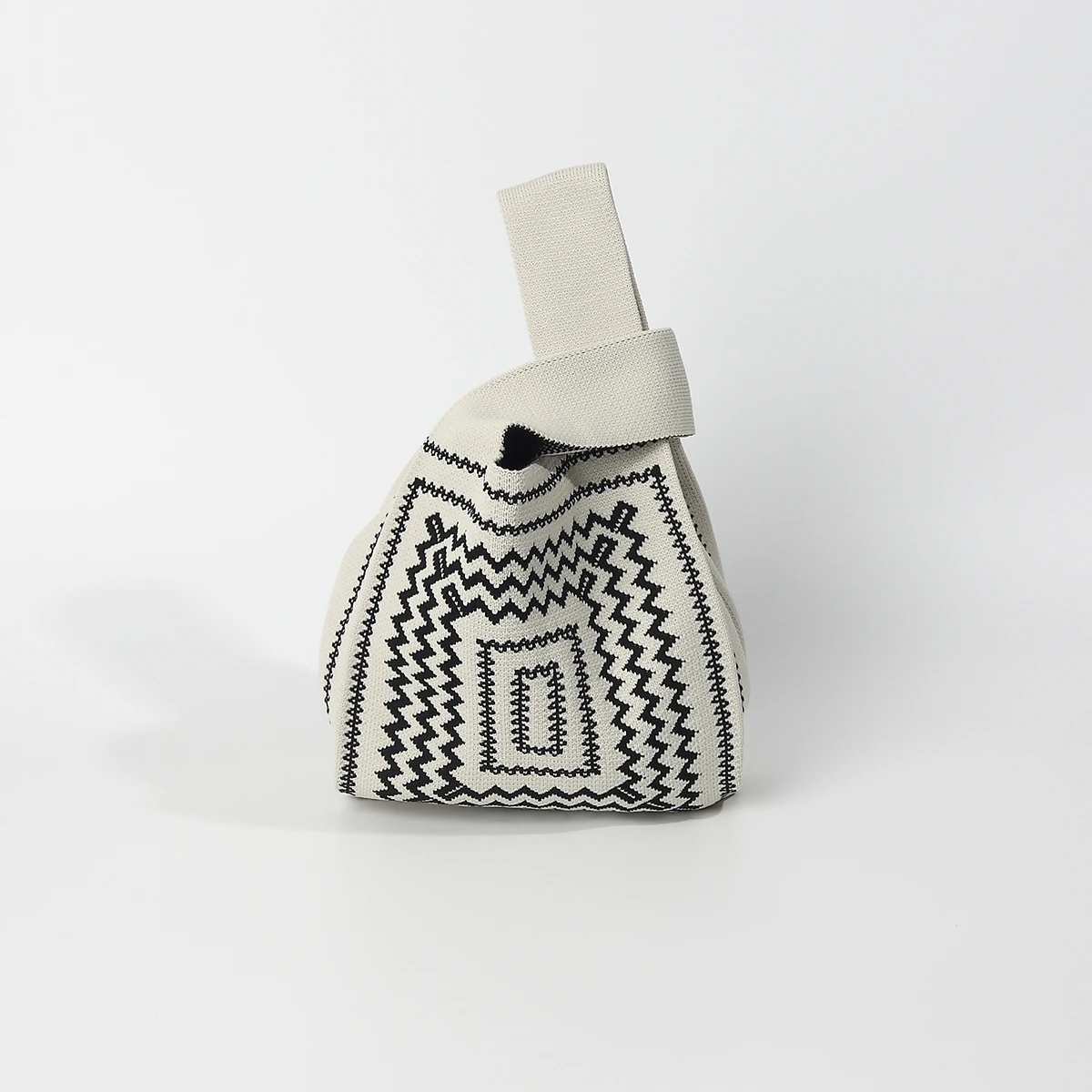 Elegant Knitted Handbag - Eco-Friendly, Durable, and Versatile