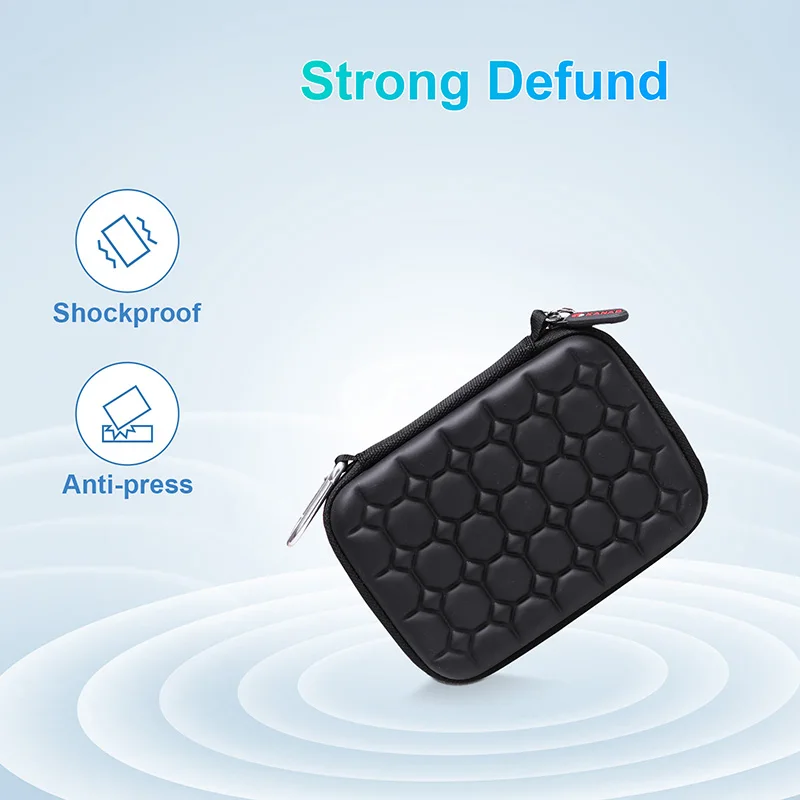 Cocosity Housse De Rangement SSD Portable Pour Disque Dur Externe