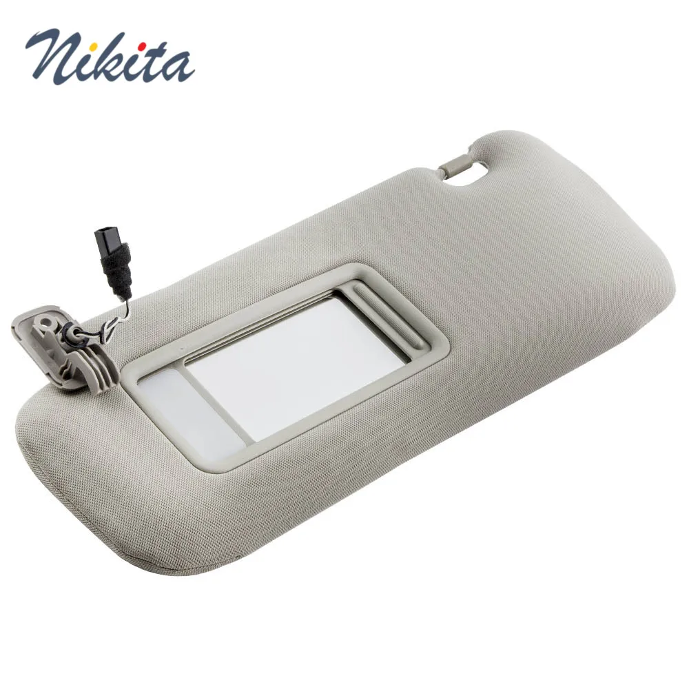 Gray Sunvisors Left Right Side Driver Side Passenger Side Car Sun Visor
