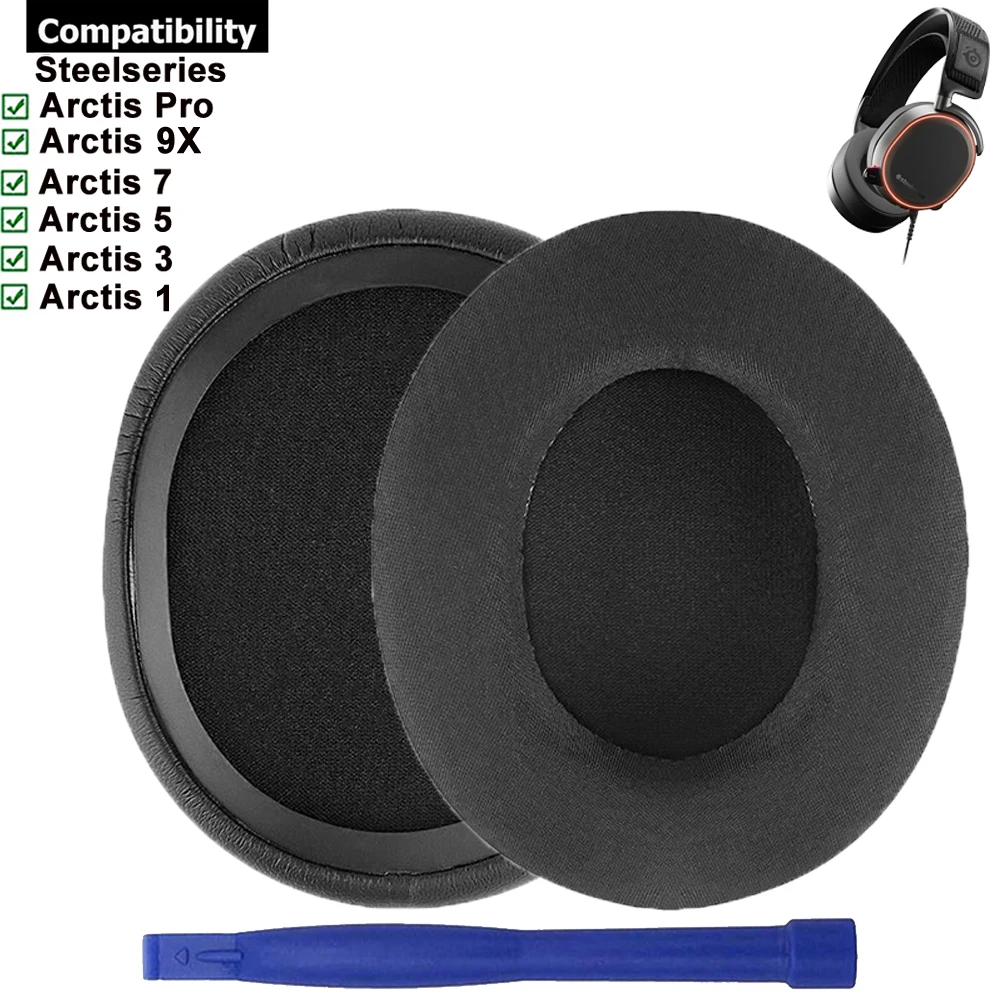 Cooling Gel Replacement Earpads Ear Pads Muffs For SteelSeries Arctis 1 3 5 7 9X Pro Gaming Headsets Game Headphones