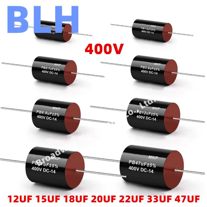 MKP Series Audio Capacitor 400V 630V 12UF 15UF 18UF 20UF 22UF 33UF 47UF 2PCS
