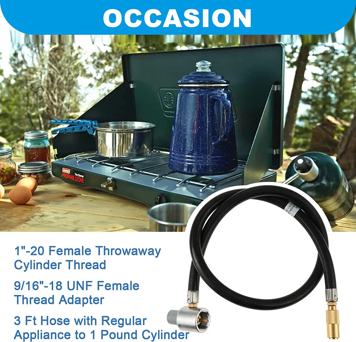 Rv Propane Hose 5430 Propane Extension Hose Adapter Feet