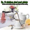 Model 10 Stainless steel manual meat grinder manual beef sausage machine minced meat tool multifunctional food processor 1
