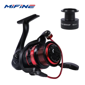 MIFINE KEVIN Ultralight Fishing Reel 1000-6000 Series 3+1BB,5.2:1,Max Drag 10KG