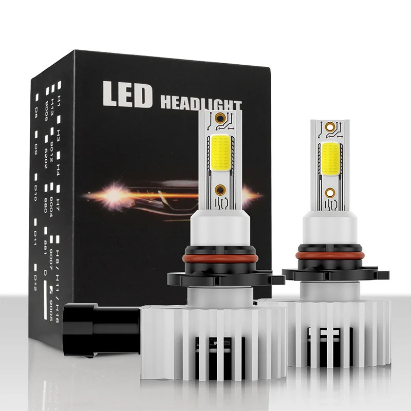 

9005 Led Car Headlight 60W 40000LM 6500K Led Lights 880 9004 9006 9007 9012 H1 H3 H4 H7 H11 H 13 Auto Bulbs