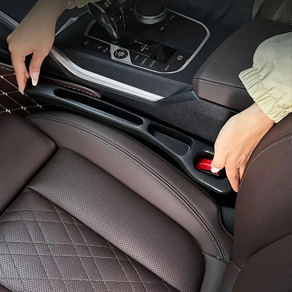 2pc PU Car Seat Gap Organizer 1
