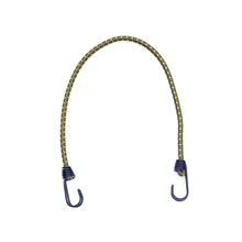  60cm Bungee Cord Outdoor Camping Elastic Rubber Tent Rope with Hooks Hiking Travel Luggage Binding Tied Rope Stretch Belt 